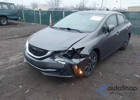 2015 Honda Civic Ex из США, поврежденный, VIN 19XFB2F87FE291898